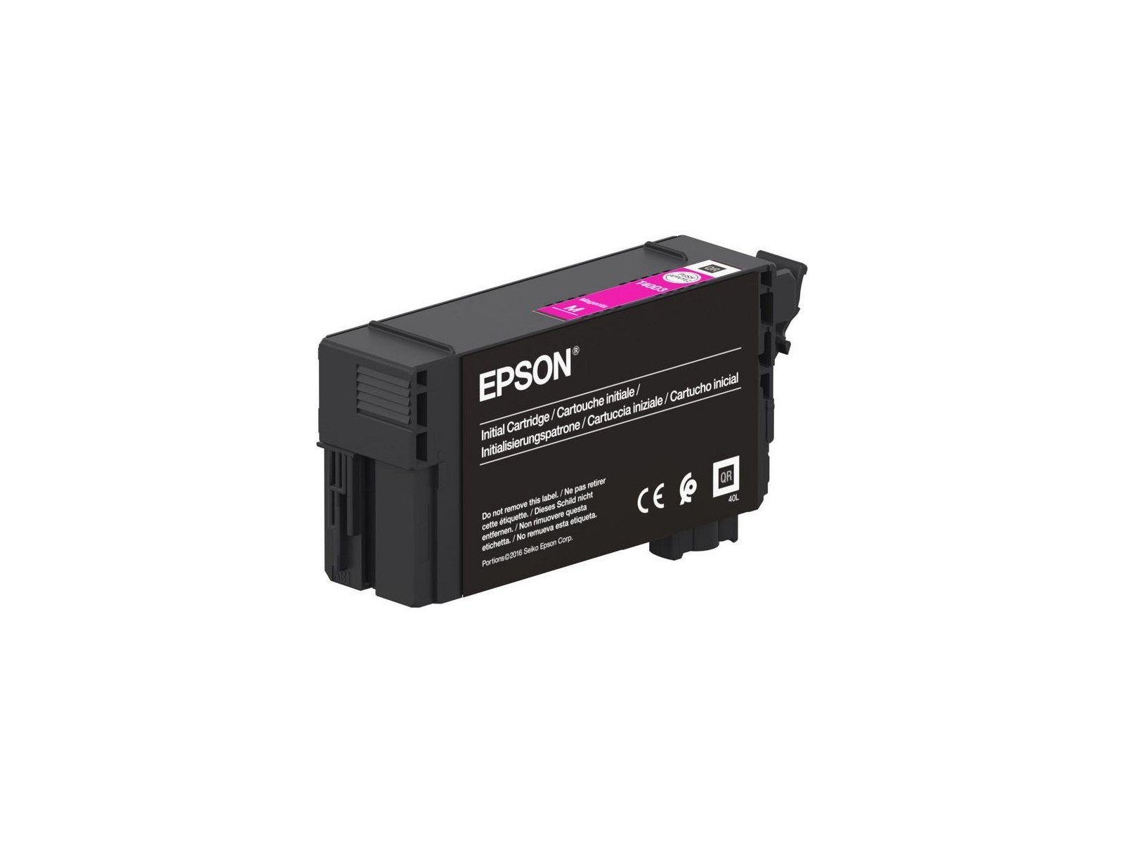 C13T40D34N Epson Ultrachrome Xd2 Magenta T40D340 50Ml Ink Cartridge 1 Pc(S) Original C13T40D34N Epson Ultrachrome Xd2 Magenta T40D340 50Ml Ink Cartridge 1 Pc(S) Original