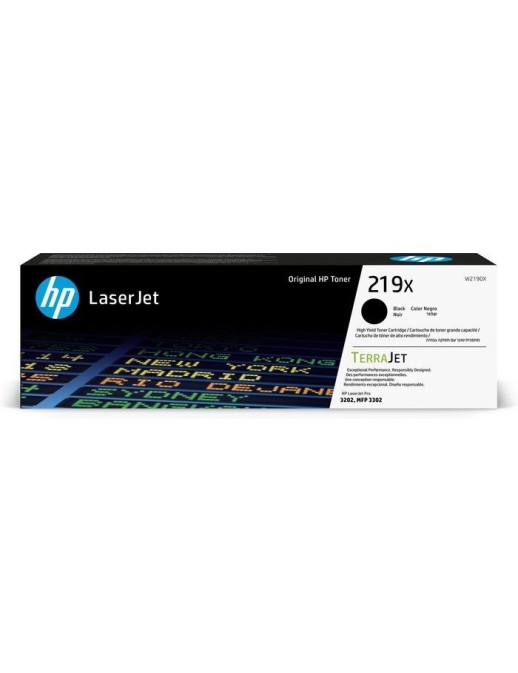 W2190X HP 219X High Yield Black Original Laserjet Toner Cartridge