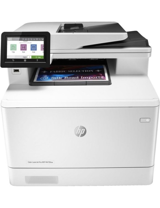 W1A78A HP Color Laserjet Pro Mfp M479Fnw, Print, Copy, Scan, Fax, Email, Scan To Email/Pdf 50-Sheet Uncurled Adf
