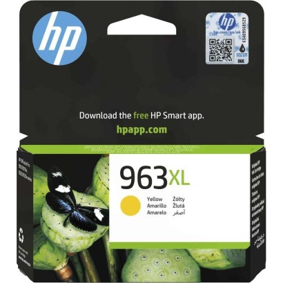 3JA29AE HP 963Xl High Yield Yellow Original Ink Cartridge