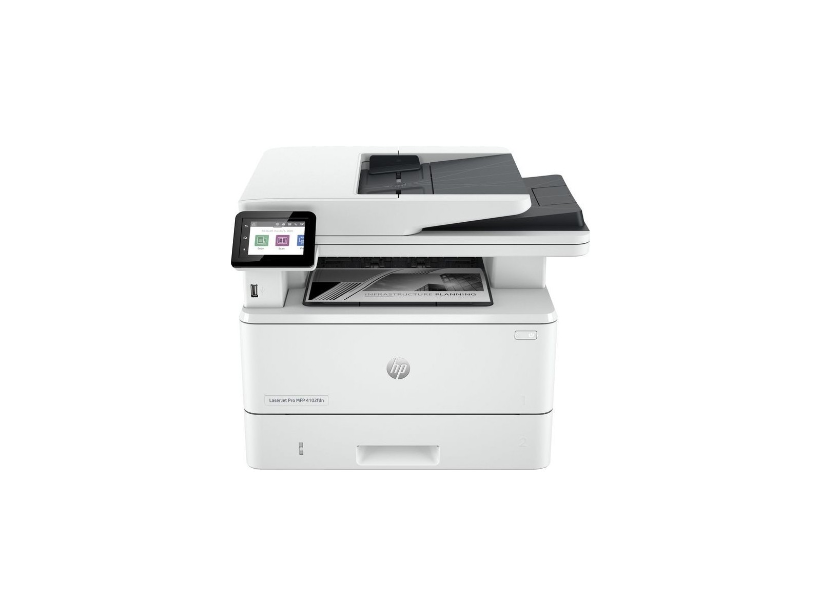 2Z623FB19 HP Laserjet Pro Mfp 4102Fdn Printer, Black And White, Printer For Small Medium Business, Print, Copy, Scan, Fax, Insta 2Z623FB19 HP Laserjet Pro Mfp 4102Fdn Printer, Black And White, Printer For Small Medium Business, Print, Copy, Scan, Fax, Insta