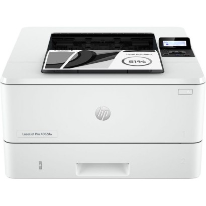 2Z606F HP Laserjet Pro 4002Dw Printer, Print, Two-Sided Printing Fast First Page Out Speeds Compact Size Energy Efficient Strong