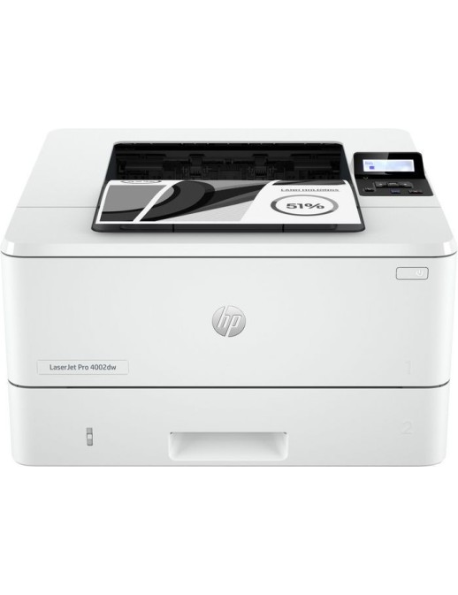 2Z606F HP Laserjet Pro 4002Dw Printer, Print, Two-Sided Printing Fast First Page Out Speeds Compact Size Energy Efficient Strong