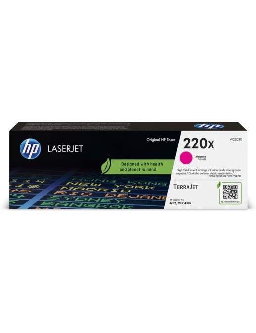 W2203X HP 220X Magenta Original Laserjet Toner Cartridge