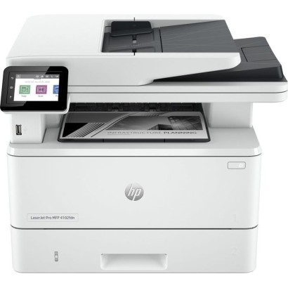 2Z623F HP Laserjet Pro Mfp 4102Fdn Printer, Black And White, Printer For Small Medium Business, Print, Copy, Scan, Fax, Instant 
