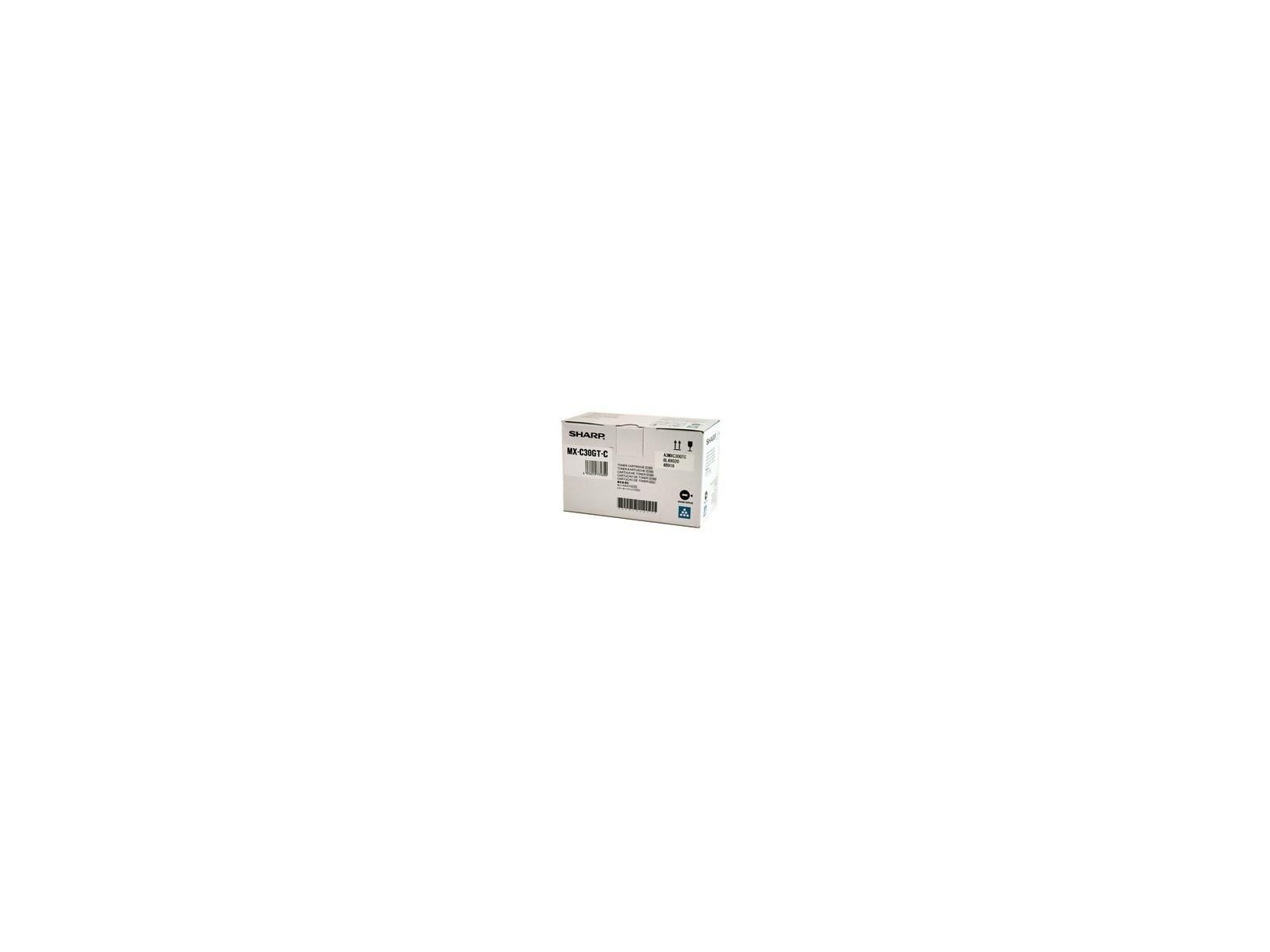 MXC30GTC Sharp Mx-C30Gtc Toner Cartridge 1 Pc(S) Original Cyan MXC30GTC Sharp Mx-C30Gtc Toner Cartridge 1 Pc(S) Original Cyan