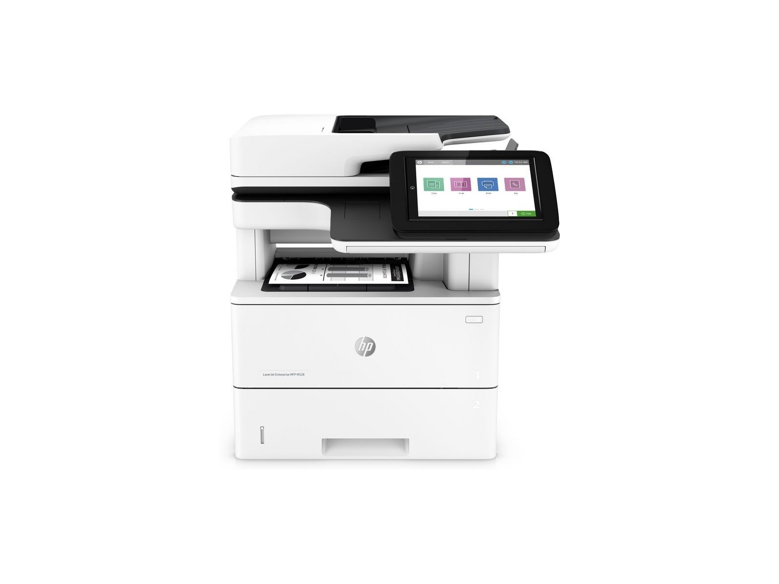 1PV64AB19 HP LaserJet Enterprise MFP M528dn, Laser, 1200 x 1200dpi, 43ppm, A4, 1200MHz, 1250MB, USB, LCD, 8? 1PV64AB19 HP LaserJet Enterprise MFP M528dn, Laser, 1200 x 1200dpi, 43ppm, A4, 1200MHz, 1250MB, USB, LCD, 8?