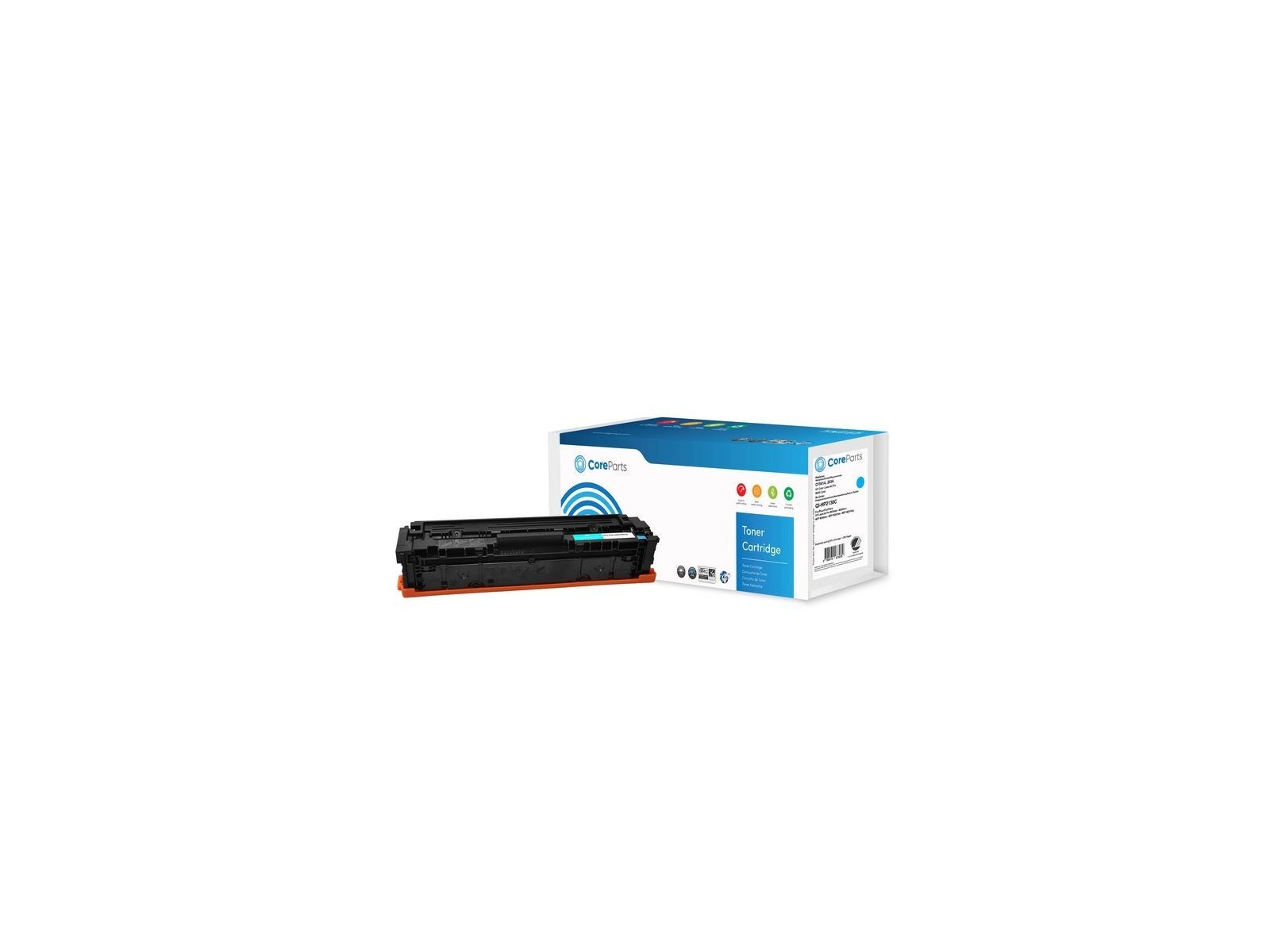QI-HP2130C CoreParts Toner Cyan M254C-NTR Pages: 1300 HP Color LaserJet HP Color LaserJet Pro M254 Cyan CF541A, 203A QI-HP2130C CoreParts Toner Cyan M254C-NTR Pages: 1300 HP Color LaserJet HP Color LaserJet Pro M254 Cyan CF541A, 203A
