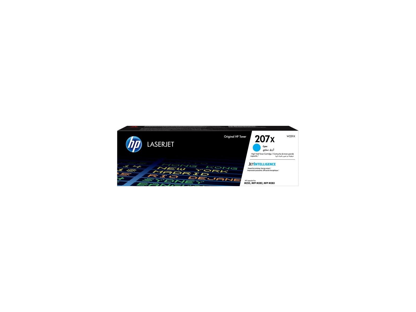 W2211X HP 207X High Yield Cyan Original LaserJet Toner Cartridge W2211X HP 207X High Yield Cyan Original LaserJet Toner Cartridge