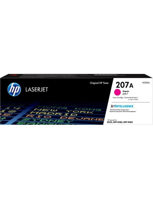 W2213A HP 207A Magenta Original LaserJet Toner Cartridge 821852