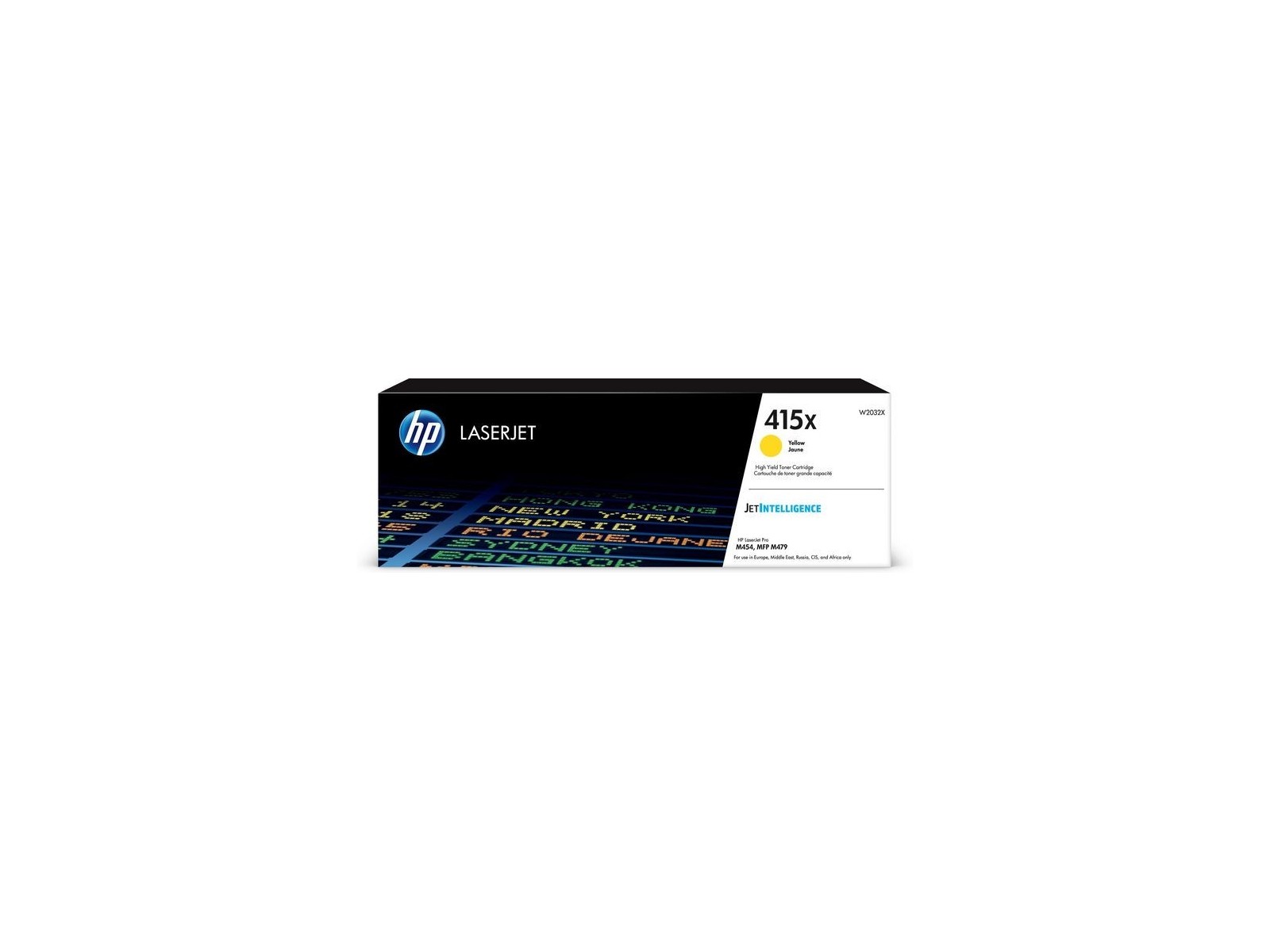 W2032X HP 415X High Yield Yellow Original LaserJet Toner Cartridge W2032X HP 415X High Yield Yellow Original LaserJet Toner Cartridge