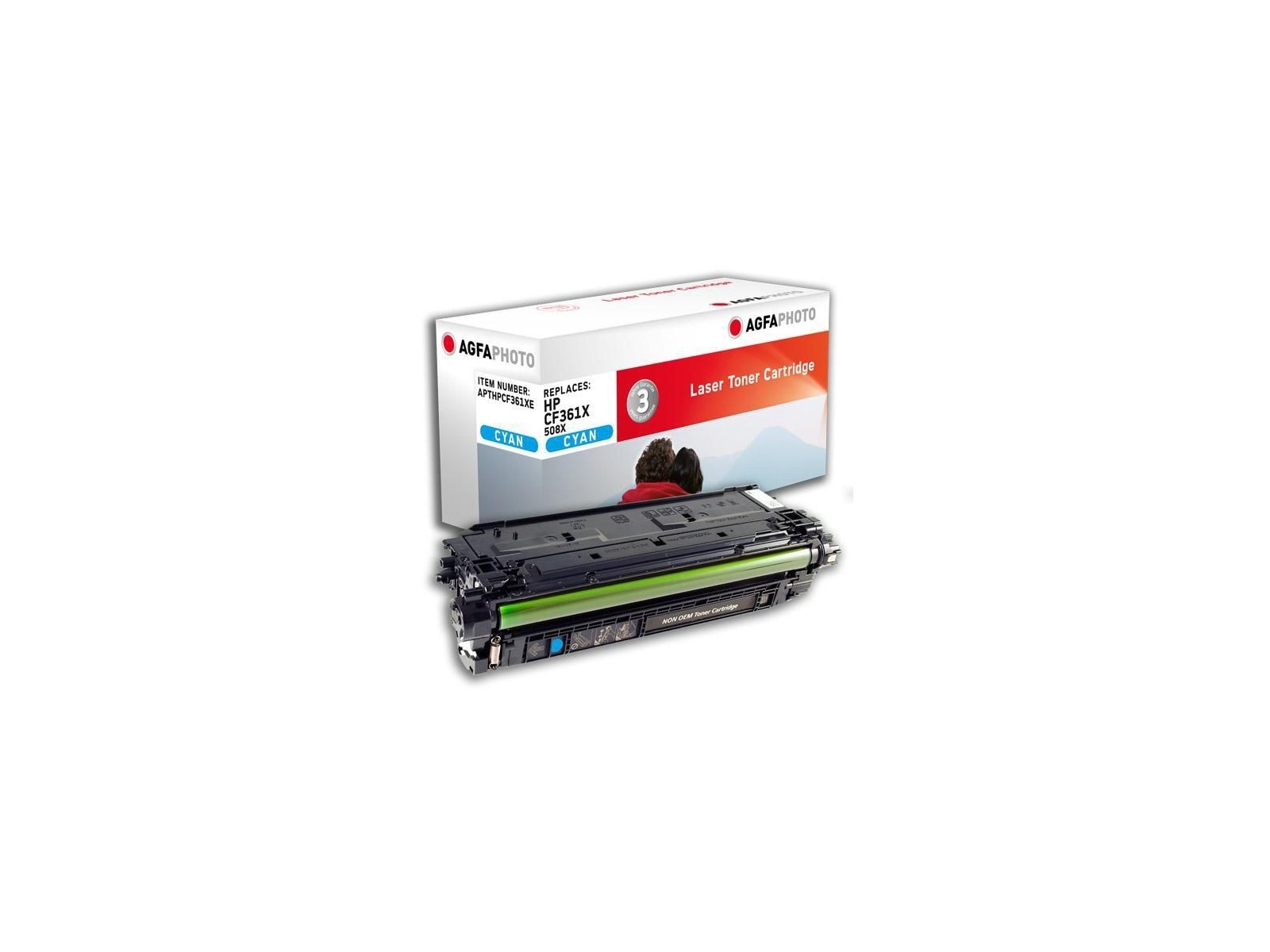 APTHPCF361XE AgfaPhoto HP CF361X, 9500 pages, cyan APTHPCF361XE AgfaPhoto HP CF361X, 9500 pages, cyan