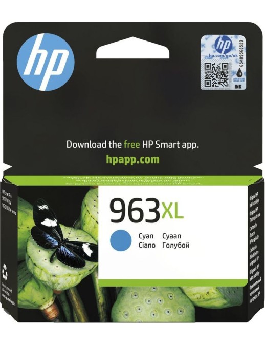 3JA27AE301 HP 1600 pages, Cyan, 22.77 ml
