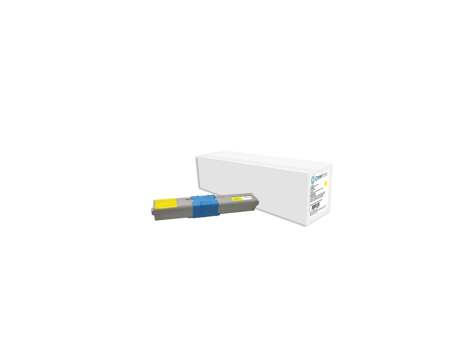 QI-OK1003Y CoreParts Toner kit Yellow for OKI, Pages: 2000, suitable for C310, 330, 331, 510, 511, 530, 531, MC 351, 352, 361, 3 QI-OK1003Y CoreParts Toner kit Yellow for OKI, Pages: 2000, suitable for C310, 330, 331, 510, 511, 530, 531, MC 351, 352, 361, 3