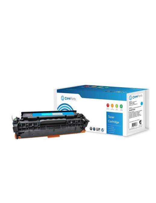 QI-HP1014C CoreParts Toner Cyan CC531A Pages: 2.800, Nordic Swan HP Color LaserJet CP2025 (304A) Series CC531A, APTHP531AE