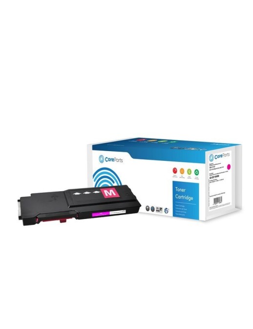 QI-DE1009M CoreParts Toner Magenta 593-11121 Pages: 9.000 Dell C3760 Extra High Yield Series 593-11121, APTD59311121E