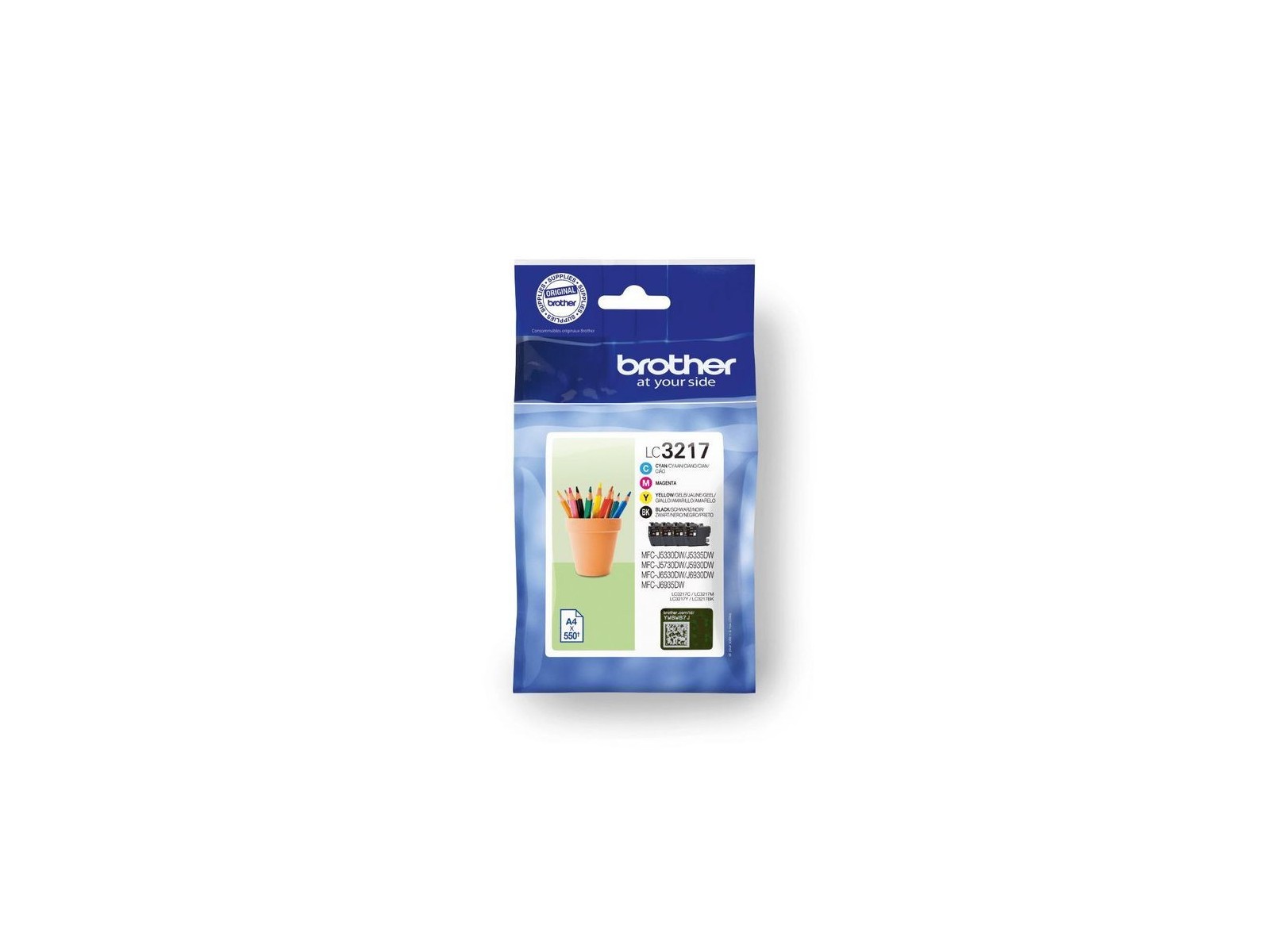 LC3217VALDR Brother LC3217 VALUE PACK INK FOR BH17 - MOQ 4 827638 LC3217VALDR Brother LC3217 VALUE PACK INK FOR BH17 - MOQ 4 827638