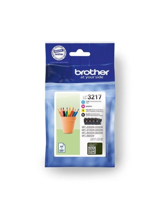 LC3217VALDR Brother LC3217 VALUE PACK INK FOR BH17 - MOQ 4 827638