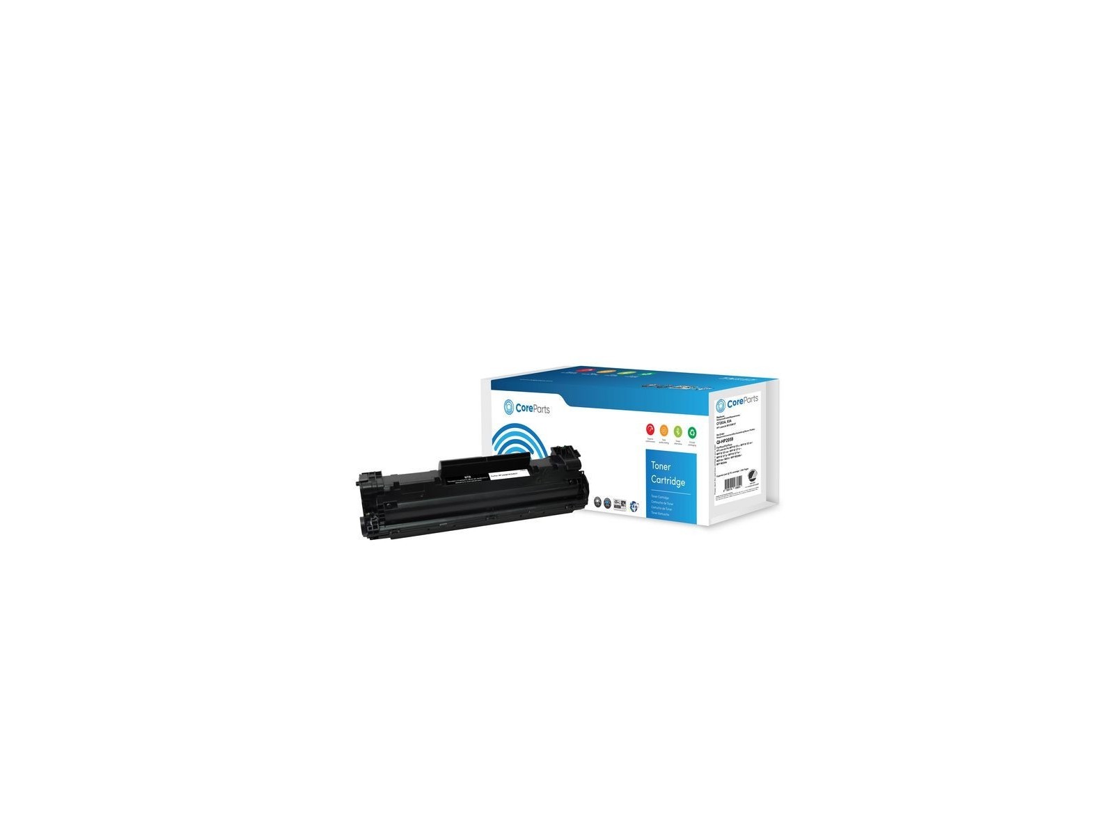 QI-HP2059 CoreParts Toner Black CF283A Pages: 1.500, Nordic Swan HP LaserJet M125/M127 (83A) CF283A, APTHP283AE QI-HP2059 CoreParts Toner Black CF283A Pages: 1.500, Nordic Swan HP LaserJet M125/M127 (83A) CF283A, APTHP283AE