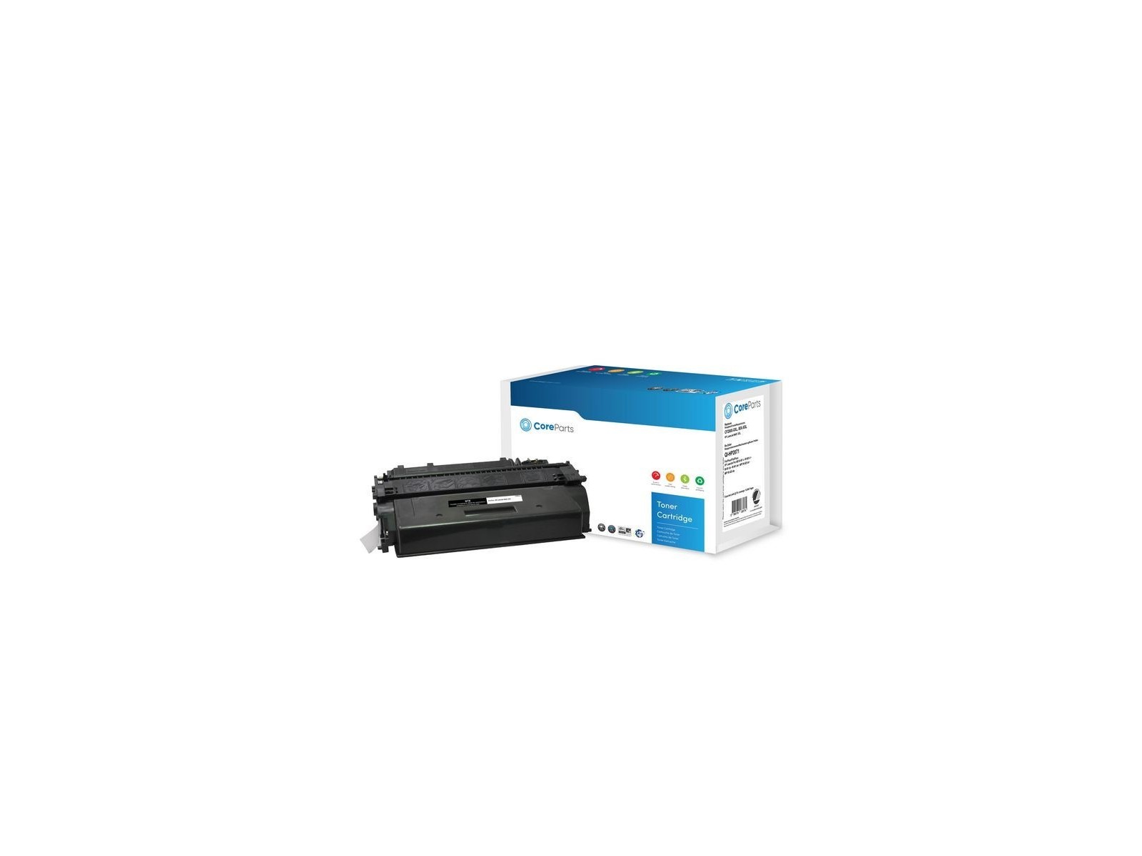 QI-HP2071 CoreParts Toner Black CF280X-XXL Pages: 10.000, Nordic Swan HP LaserJet M401 XXL CF280X-XXL, APTHP280XXE, CF280X QI-HP2071 CoreParts Toner Black CF280X-XXL Pages: 10.000, Nordic Swan HP LaserJet M401 XXL CF280X-XXL, APTHP280XXE, CF280X
