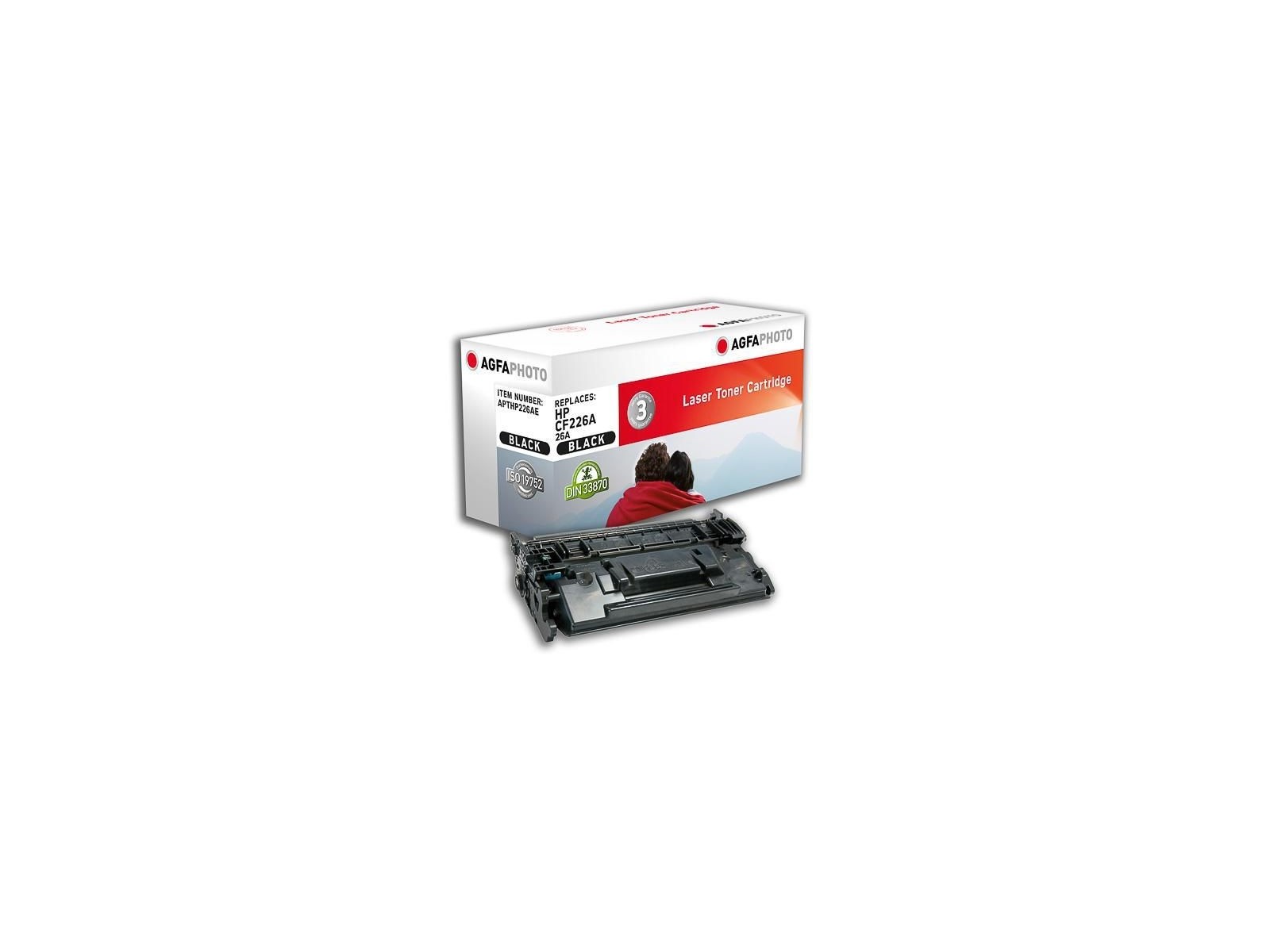 APTHP226AE AgfaPhoto HP CF226A, 3100 pages, black APTHP226AE AgfaPhoto HP CF226A, 3100 pages, black