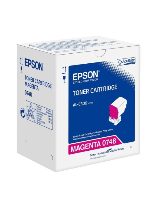 C13S050748 Epson Magenta Toner Cartridge 8.8k