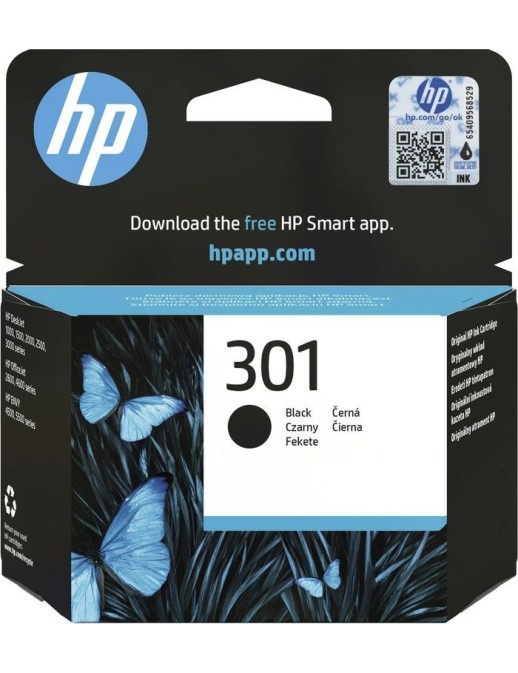 CH561EE HP 301 Black Original Ink Cartridge