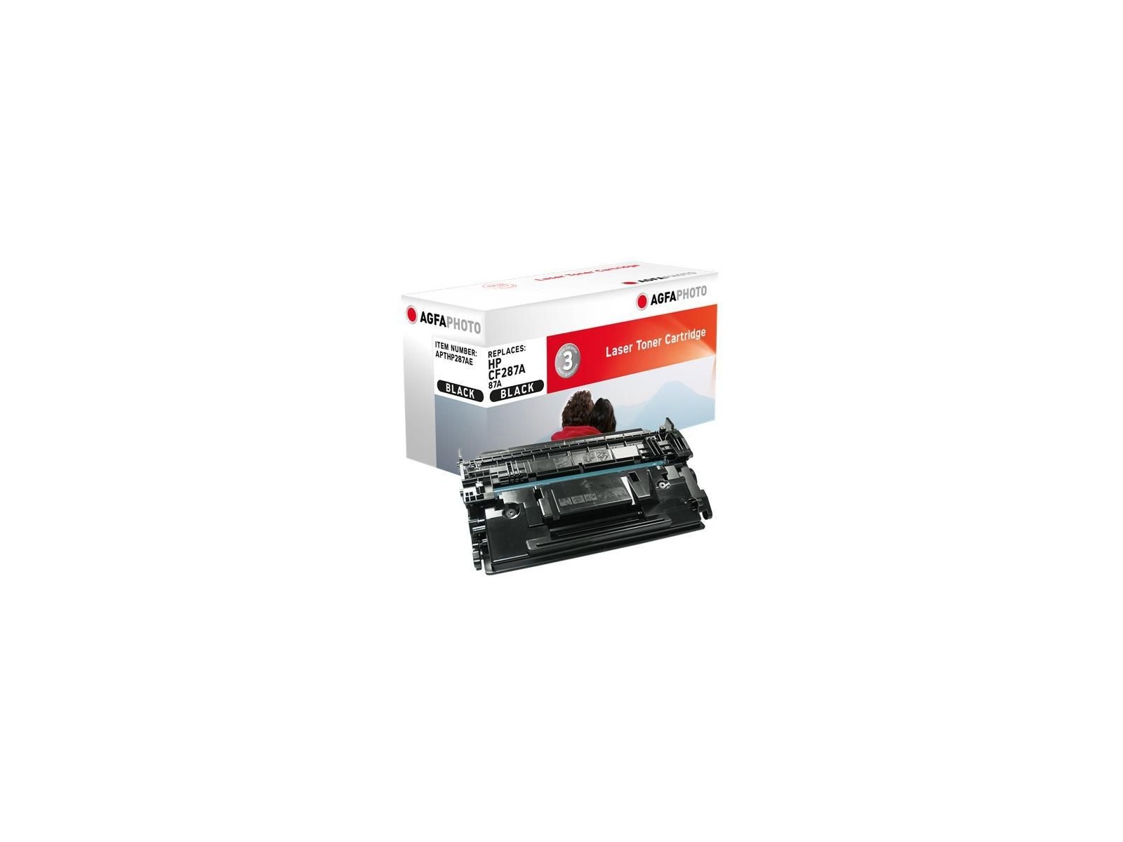 APTHP287AE AgfaPhoto HP CF287A, 9000 pages, black APTHP287AE AgfaPhoto HP CF287A, 9000 pages, black