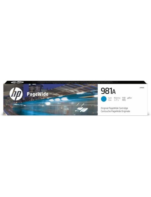 J3M68A HP 981A Cyan Original PageWide Cartridge