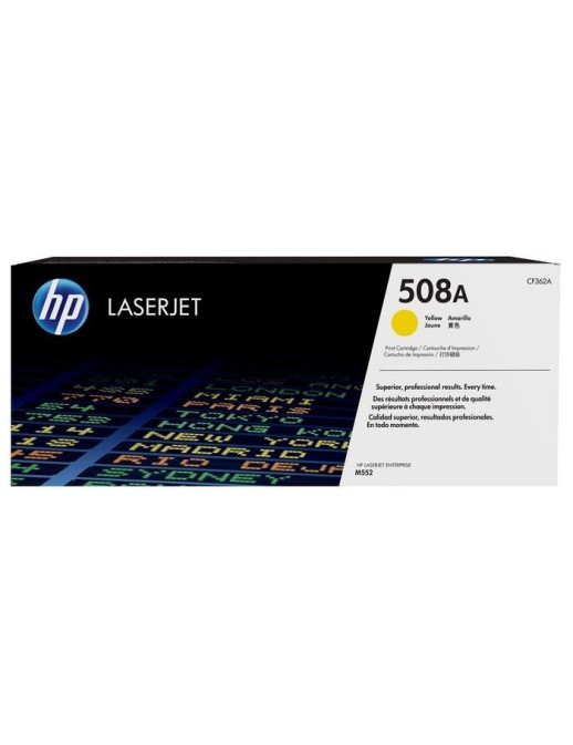 CF362A HP 508A Yellow Original LaserJet Toner Cartridge 649447