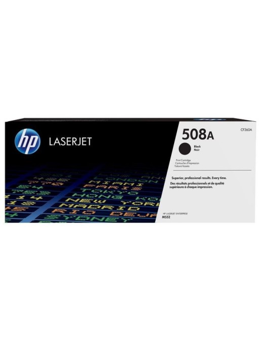 CF360A HP 508A Black Original LaserJet Toner Cartridge 649508