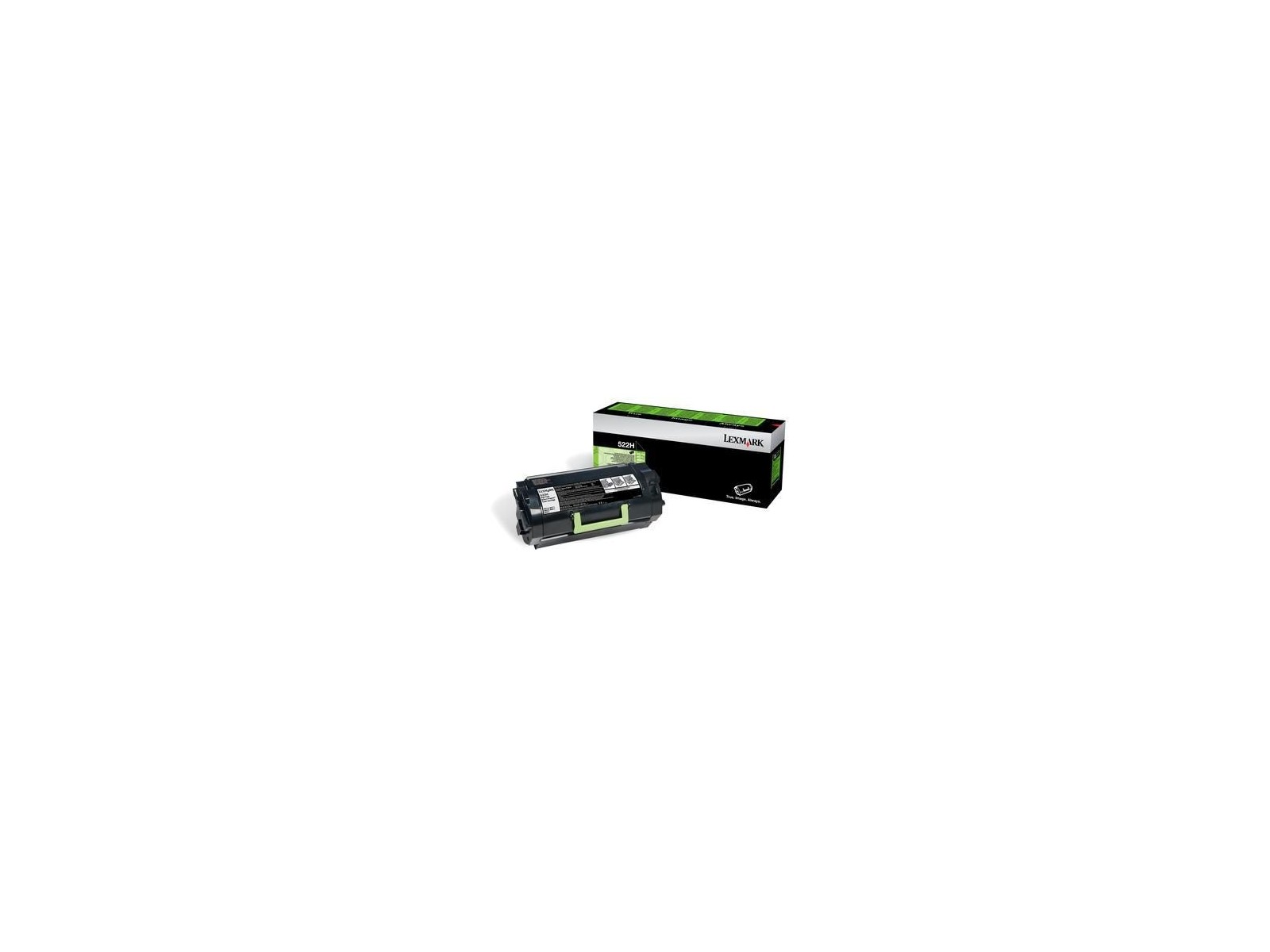 52D2H0E Lexmark 522H 25K Return Program Toner Cartridge 761459 52D2H0E Lexmark 522H 25K Return Program Toner Cartridge 761459