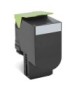 80C2HKE Lexmark Black toner, 4000 pages, compatible with CX410de / CX410dte / CX410e / CX510de / CX510dhe / CX510dthe