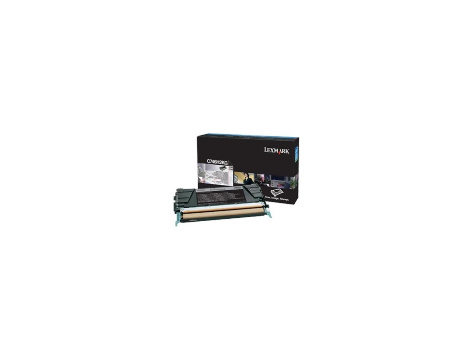C746H3KG Lexmark Toner Cartridge Lexmark C 746 DN/DTN/N/748 DE/DTE/E, Black, 12000 Pages 825577 C746H3KG Lexmark Toner Cartridge Lexmark C 746 DN/DTN/N/748 DE/DTE/E, Black, 12000 Pages 825577