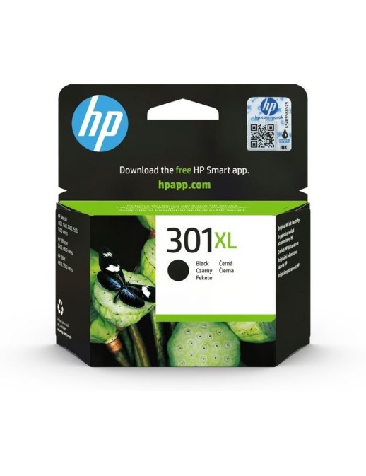 CH563EE HP 301XL High Yield Black Original Ink Cartridge