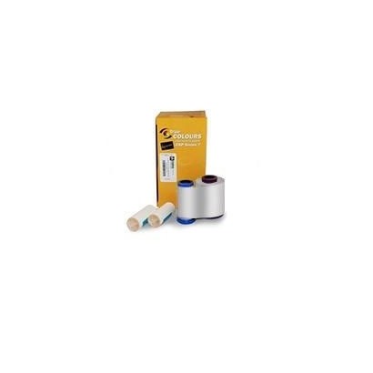 800077-717EM Zebra True Colour Silver 5000 image ribbon cartridge for ZXP Series 7 range of printers 553-854