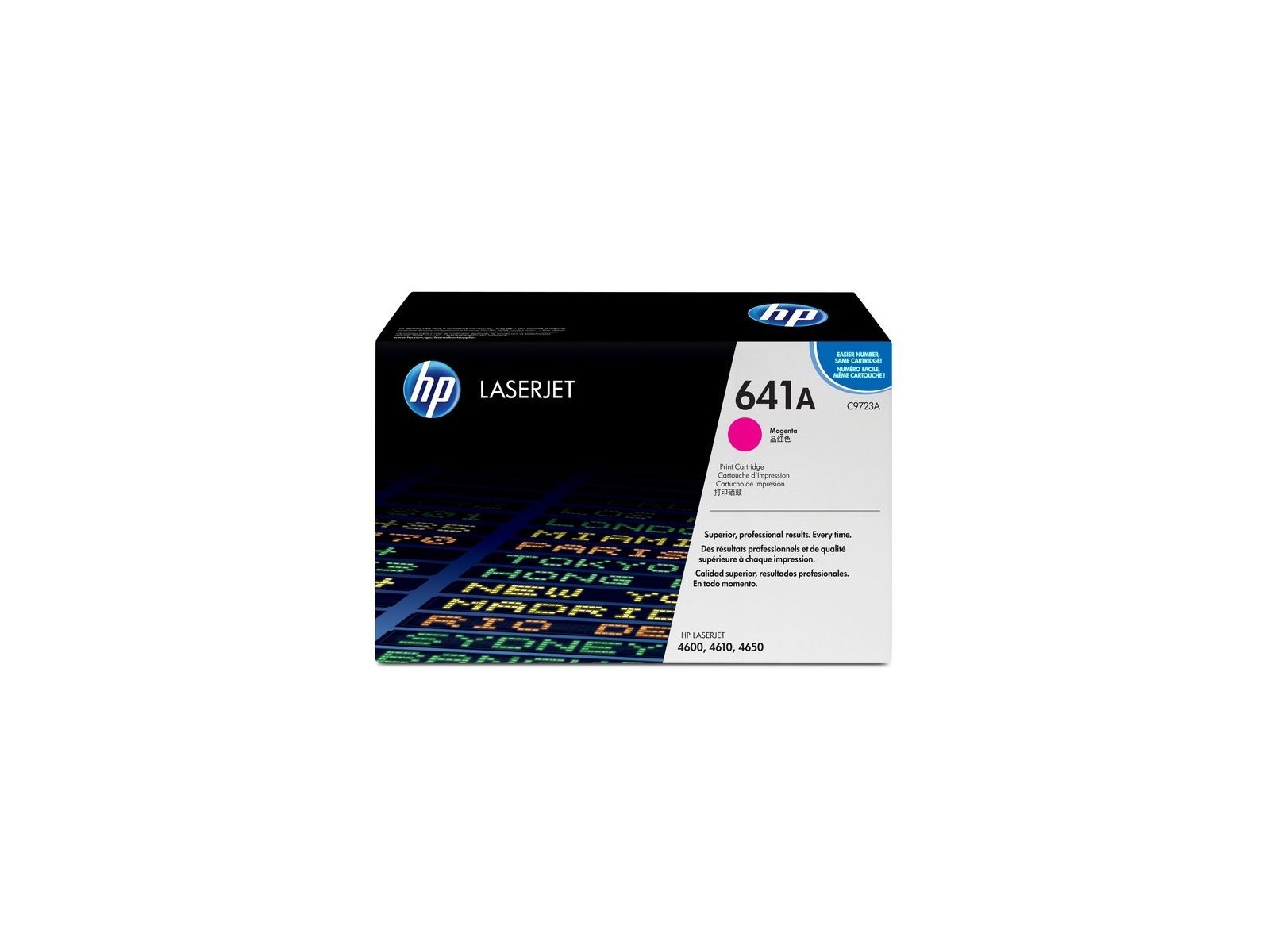 C9723-67901 HP 641A Magenta Original LaserJet Toner Cartridge C9723A C9723-67901 HP 641A Magenta Original LaserJet Toner Cartridge C9723A