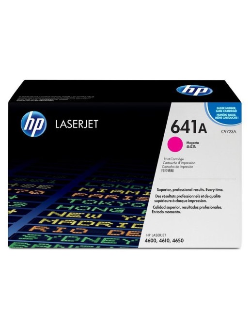 C9723-67901 HP 641A Magenta Original LaserJet Toner Cartridge C9723A