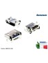 5B28C01483 Connettore di Alimentazione micro USB DC Power Jack LENOVO TAB 2 A10-70F A7600H A370E A3000 A3000H A5000 A7600 S91...