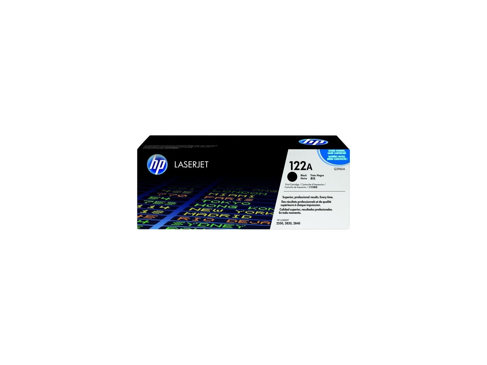 Q3960A HP 122A Black Original LaserJet Toner Cartridge HPQ3960A Q3960A HP 122A Black Original LaserJet Toner Cartridge HPQ3960A