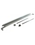Q6659-60237 HP Media bin (Gray) - Includes bin and support - Mounts to the printer stand legs - For 44-inch plotters 691451