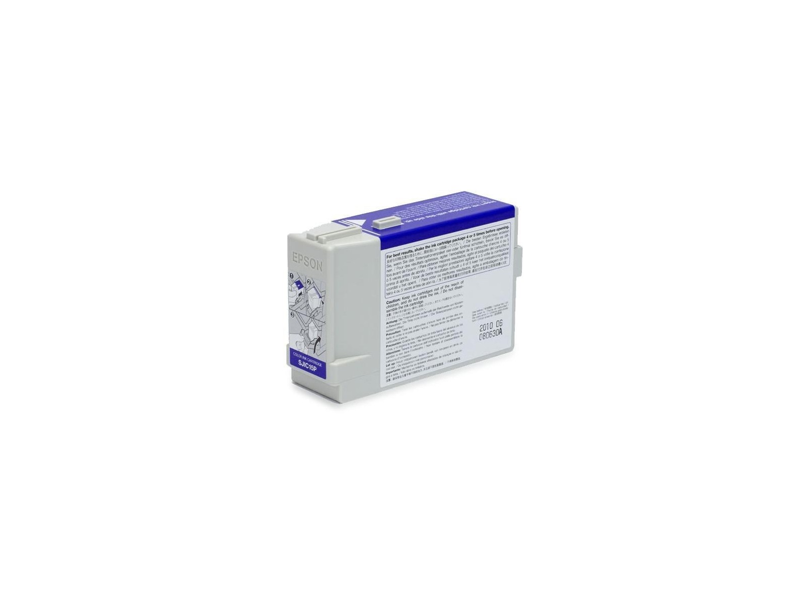 C33S020464 Epson SJIC15P(CMY): Ink cartridge for ColorWorks C3400 and TM-C610 (CMY) C33S020464 Epson SJIC15P(CMY): Ink cartridge for ColorWorks C3400 and TM-C610 (CMY)