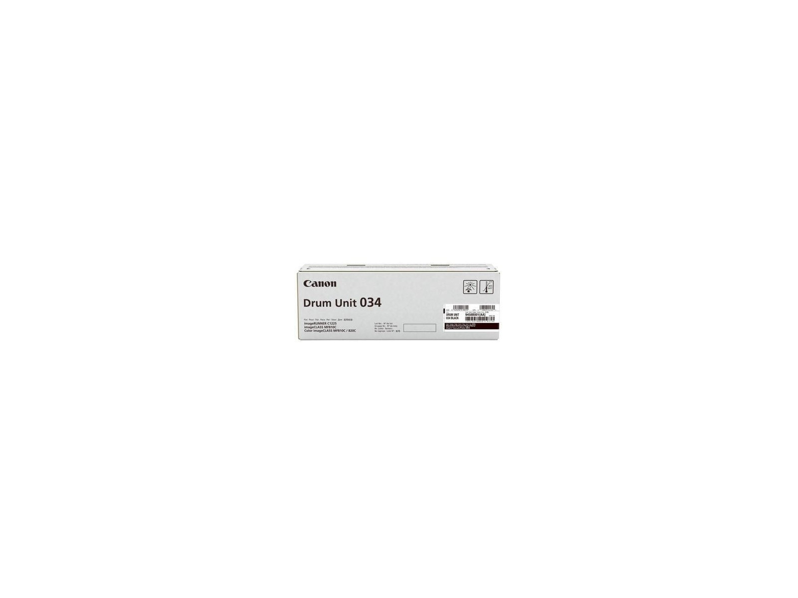 9458B001 Canon Black Drum Unit for ImageClass Mf820Cdn/MF810Cdn Multifunction Printers, 32500 Sheets 9458B001 Canon Black Drum Unit for ImageClass Mf820Cdn/MF810Cdn Multifunction Printers, 32500 Sheets
