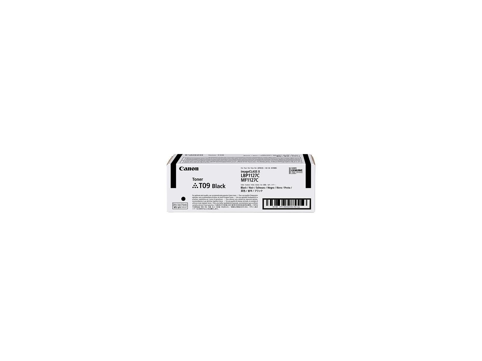 3020C006 Canon Toner T09 Bk Toner Cartridge 1 Pc(S) Original Black 3020C006 Canon Toner T09 Bk Toner Cartridge 1 Pc(S) Original Black