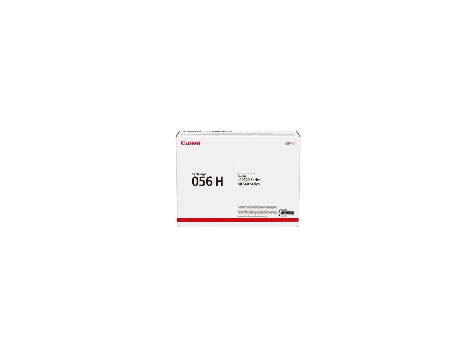 3008C004 Canon 056H Toner Cartridge 1 Pc(S) Original Black 3008C004 Canon 056H Toner Cartridge 1 Pc(S) Original Black