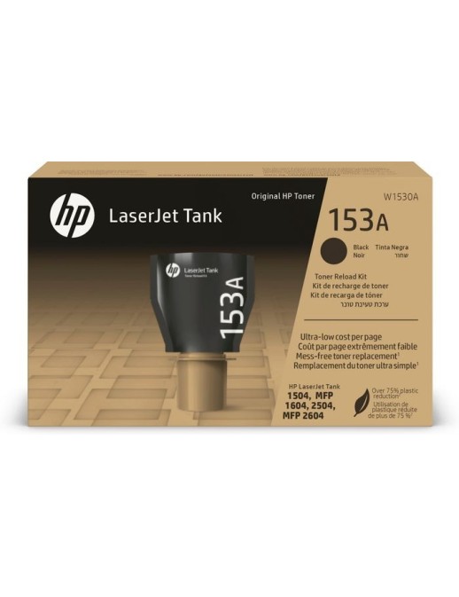 W1530A HP 153A Black Original Laserjet Tank Toner Reload Kit