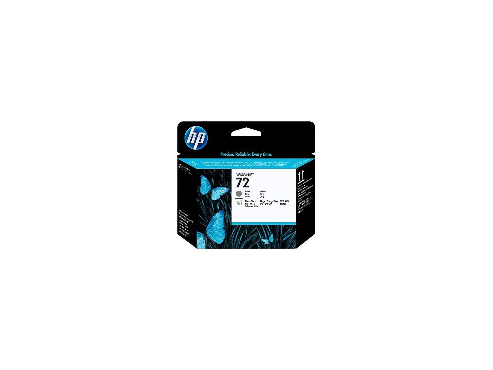 C9380A HP HP 72 Gray and Photo Black Printhead 646731 C9380A HP HP 72 Gray and Photo Black Printhead 646731