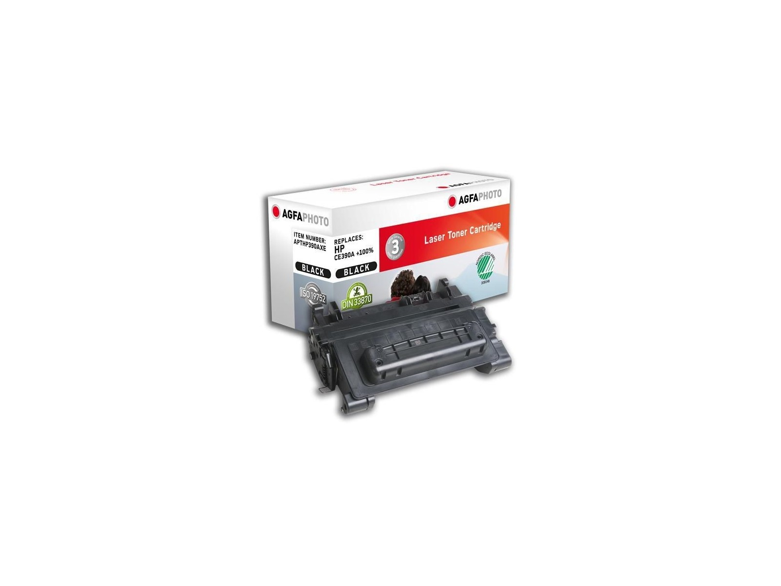 APTHP390AXE AgfaPhoto 20000 page yield, f/HP, Black APTHP390AXE AgfaPhoto 20000 page yield, f/HP, Black