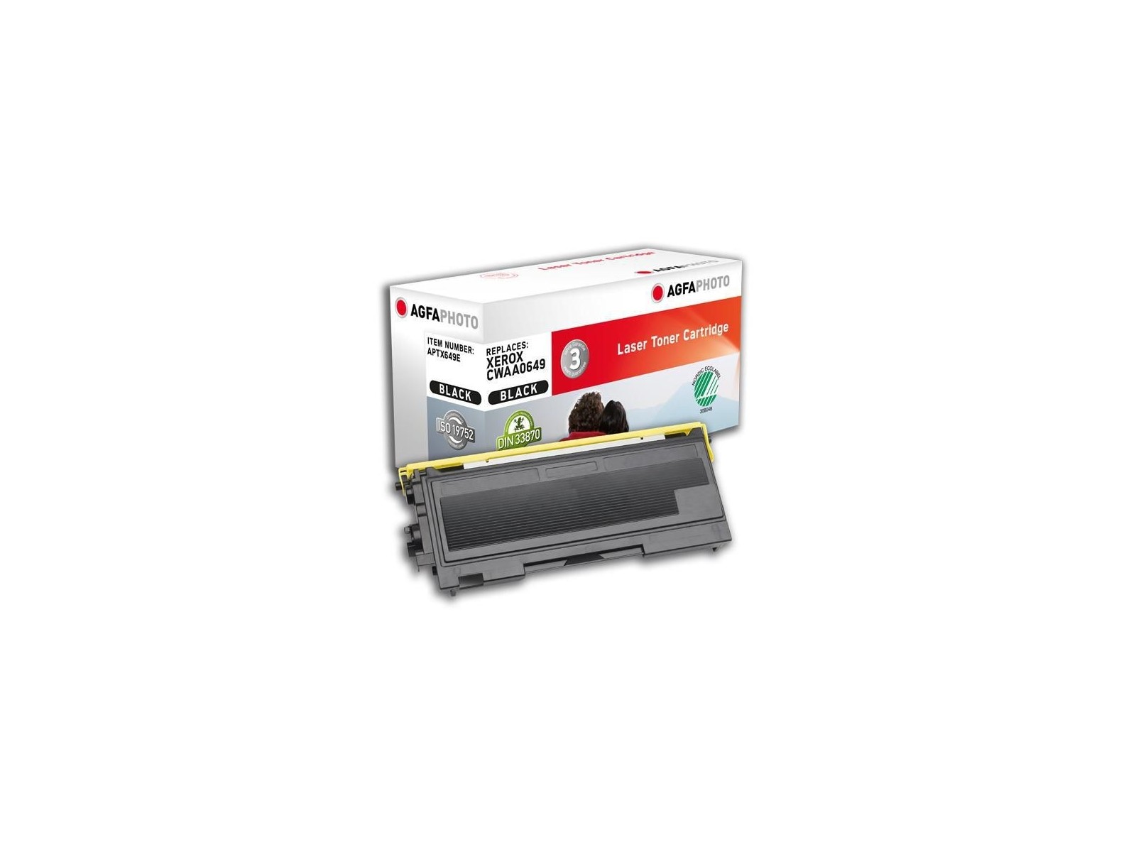 APTX649E AgfaPhoto 2500 page yield, f/Xerox, black APTX649E AgfaPhoto 2500 page yield, f/Xerox, black