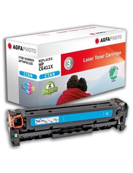 APTHP411XE AgfaPhoto 3200 page yield, f/HP, cyan